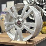 Opar Fiat Fiorino 16 Inç 6j 4X98 ET36.5 58.1 Silver Orijinal Jant Seti (4 Adet, Göbek Kapağı ve Bijon Dahil)