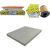 Opar Fiat Grande Punto-- 1.4 16V Benzinli Filtre Bakım Seti 2006-2010 95 Bg [3LÜ-OTODEPOSUSET6262B]