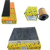 Opar Fiat Grande-Punto 1.4 16V T-Jet Benzinli Filtre Bakım Seti 2007-2012 [3lü-