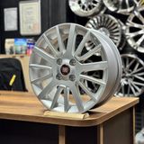Opar Fiat Linea 15 Inç 6j 4X98 ET44 58.1 Silver Orijinal Jant Seti (4 Adet, Göbek Kapağı ve Bijon Dahil)