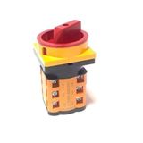 Opaş 3X16a 1-0-2 Mini Tip Kutup Değiştirici Kilitli Pako Şalter - Ykl305m16