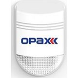 OPAX BGR-10 KABLOLU 48 LED KIRMIZI / MAVİ / KIRMIZI+MAVİ IŞIKLI HARİCİ ALARM SİRENİ V2023