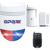OPAX Bgr-12 Wıfı Kablosuz Mobil Uygulamalı Siren Alarm Sistemi - WIFI Kablosuz