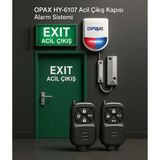 Opax HY-6107W Wifi Kablosuz Acil Çıkış Kapısı Alarm Sistemi