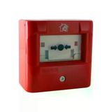OPAX Unipos Fd 3050 Konvansiyonel Kırılabilir Cam Içerikli Yangın Alarm Butonu