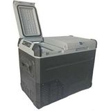 Opba Kamp Karavan Buzdolabı 45 lt Çift Kapılı No Frost Özellikli Siyah Araç Buzdolabı - 45 Litre Çift Kapak Çift Ayarlı Opba
