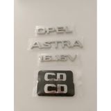 Opel Astra 1.6 16v Yazı Cd Kapı Yazısı Astra G Yazı 4lü Set Krom Nikelaj Kaplama