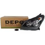 Opel / Astra H 1.Sınıf Sol Far Siyah Zeminli Depo Marka