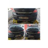 Opel Astra H 4 Çıkışlı Egzoz Görünümlü Arka Tampon Ek'i Difüzör