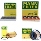 Opel Astra J 1.6 Dizel Bakım Filtre Seti (yakıt F. Dahil) Mann