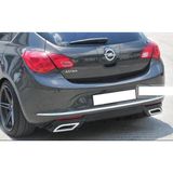 Opel Astra J Egzoz Görünümlü Difüzör (Plastik) ⚡ Şık ve Sportif Tasarım!
