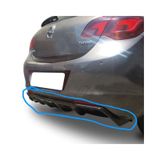 Opel Astra J Hb Makyajsız Parlak Siyah Difüzör Plastik