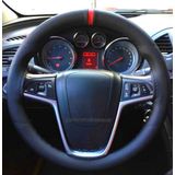 Opel Astra J Kasa Uyumlu Dikmeli Direksiyon Kilfi Soft Kirmizi Yuzuklu A+Plus