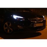 Opel Astra J LED Gündüz Aydınlatma Seti Led Ampul Beyaz FEMEX T20 Premium