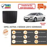 Opel Astra J Sedan 2013-2019 Halı Bagaj Havuzu