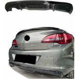 Opel Astra J Sedan 2013 Sonrası Arka Tampon Eki - Difüzör (Plastik) (( Parlak Siyah ))