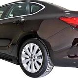 Opel Astra J Sedan 2013 Sonrası Arka Tampon Eki - Difüzör (Plastik)
