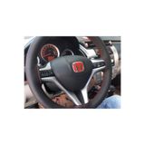 Opel Astra K Kasa Dikmeli Direksiyon Kılıfı Noktalı Siyah ( Kırmızı Dikişli ) 882824