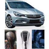 Opel Astra K Otomatik Vites Topuzu Kılıfı El Yapımı Hakiki Der