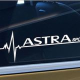 Opel Astra Napız Kalp Kelebek Cam için Sticker Yapıştırma
