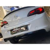 Opel Astra Uyumlu J Sedan Cam Üstü Spoiler (Fiber)