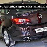 Opel Astra Uyumlu J Sedan Difüzör