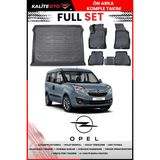 Opel Combo 2017 Model 4d Bagaj ve Pro Serisi Havuzlu Paspas Takımı - Siyah