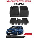Opel Combo 2021-2022-2023-2024-2025 Model Araca Özel Havuzlu Paspas Takım - Siyah
