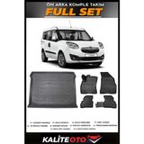 Opel Combo Bagaj Havuzu+4.5d Havuzlu Paspas Seti 2016 Model - Siyah