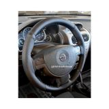 Opel Combo Dikmeli Direksiyon Kılıfı Noktalı-soft Siyah ( 38×105cm )
