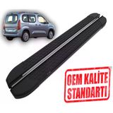 Opel Combo Kısa Şase Aracının 2019 2020 2021 2022 2023 2024 2025 Araca Özel Nevada Siyah Yan Basamak