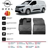 Opel Combo Panelvan 2025 Model Uyumlu 3D Havuzlu Paspas - Siyah