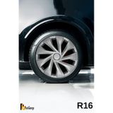 Opel Corsa 16'' Inç Jant Kapağı (4 Adet) Gri G122