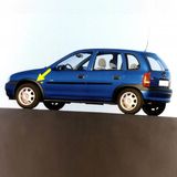 Opel Corsa B 1993-2000 Sol On Camurluk Agzi Plastik Dodik 1101863