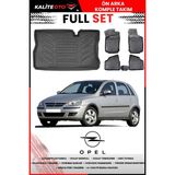 Opel Corsa C 2003 Model 4d Bagaj ve Pro Serisi Havuzlu Paspas Takımı - Siyah