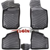 Opel Corsa C 3D Havuzlu Paspas 2004 Siyah - Araca Özel - Çok Renkli