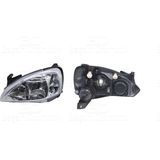 Opel Corsa C Combo C 2000- Far Sol 93173253 Depo - Siyah