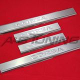 Opel Corsa C Krom Kapı Eşiği Tk 2000-2006 4Kapı Paslanmaz Çelik