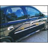 Opel Corsa C Krom Yan Kapı Çıtası 4 prç. 2000-2007 Arası P. Çelik
