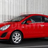 Opel Corsa D 2 Kapı 2007 2014 Krom Kapı Kolu