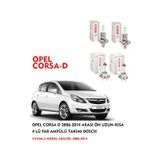 OPEL CORSA D 2006-2014 ARASI ÖN UZUN-KISA 4 LÜ FAR AMPÜLÜ TAKIMI BOSCH