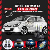Opel Corsa D 2006-2014 Sis Farı Uyumlu Şimşek Etkili Led Xenon Pro Series H9005