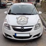 Opel Corsa D 2006-2014 Uyumlu H Lip Esnek Ön Lip 2 Parça Karlık Ön Ek Tampon Altı Dill