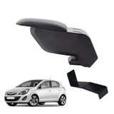 Opel Corsa D 2007 Delmesiz Çelik Ayaklı Siyah Kolçak Kol Dayama