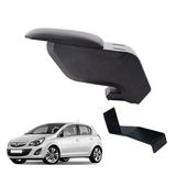 Opel Corsa D 2009 Delmesiz Çelik Ayaklı Siyah Kolçak Kol Dayama