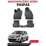 Opel Corsa D 2011 Model Araca Özel Havuzlu Paspas Takım - Siyah