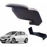 Opel Corsa D 2012 Delmesiz Çelik Ayaklı Siyah Kolçak Kol Dayama