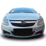 Opel Corsa D İcin (2007-2015) On Tampon Alti Lip (Plastik)