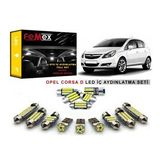 Opel Corsa D LED İç Aydınlatma Ampul Seti FEMEX Parlak Beyaz