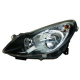 Opel Corsa D Ön Far Motornikelaj Sıyah Sol 2006 (Oem No: 93189361)